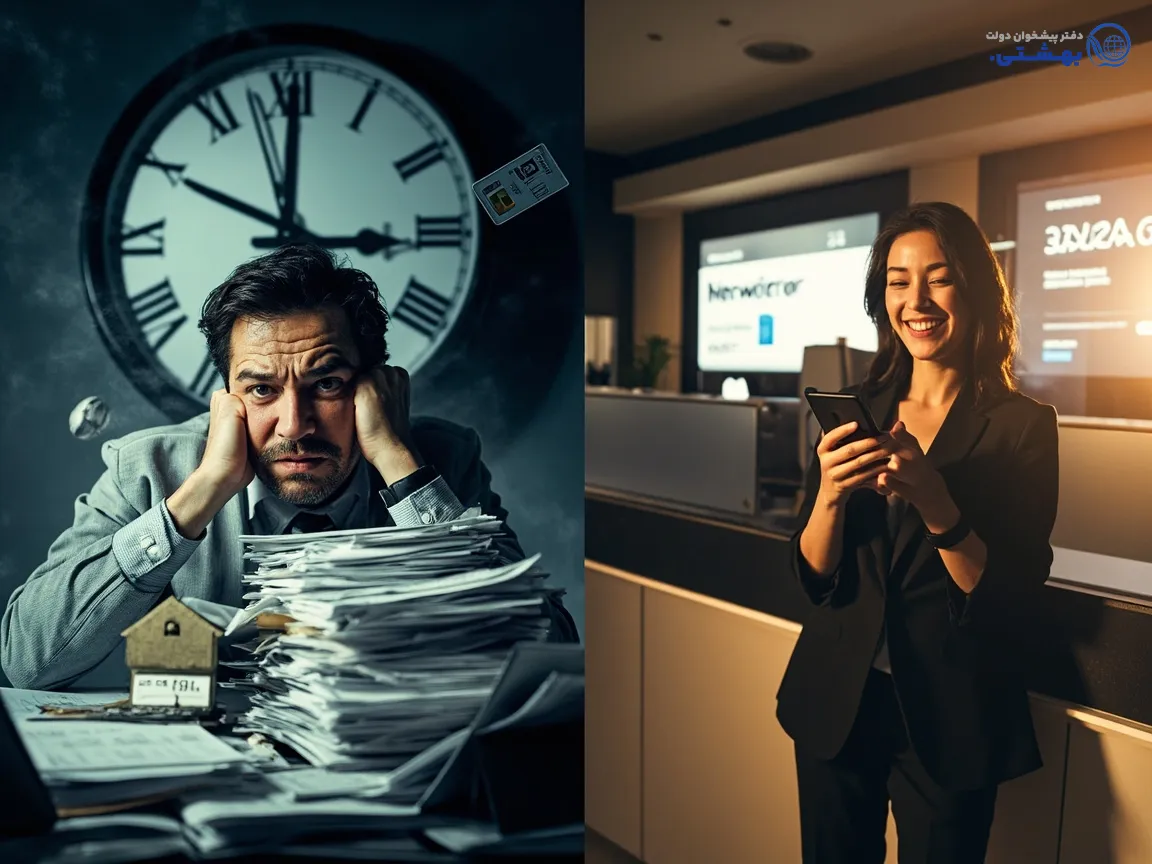 مقایسه دشواری وام مسکن با سند خانه و سهولت وام فوری سیم‌کارت 0912