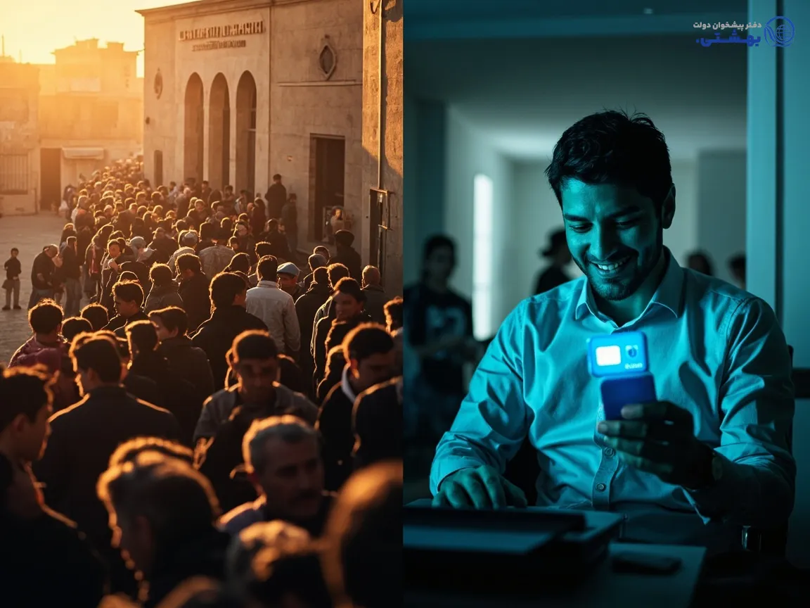 مقایسه فرآیند وام بانک سامان با وام فوری روی سیم کارت 0912