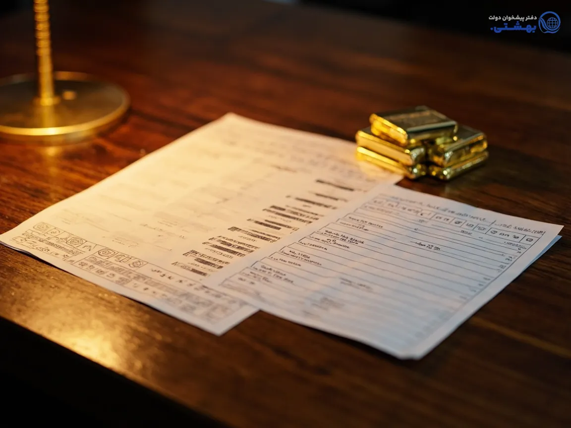 مدارک لازم برای وام طلا بانک ملت
