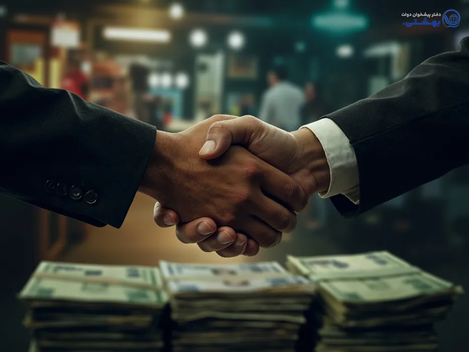 قرارداد وام مضاربه فوری و دست دادن برای معامله سریع