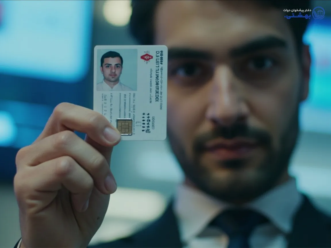 سیم کارت ۹۱۲ و مدارک هویتی در پیشخوان دولت
