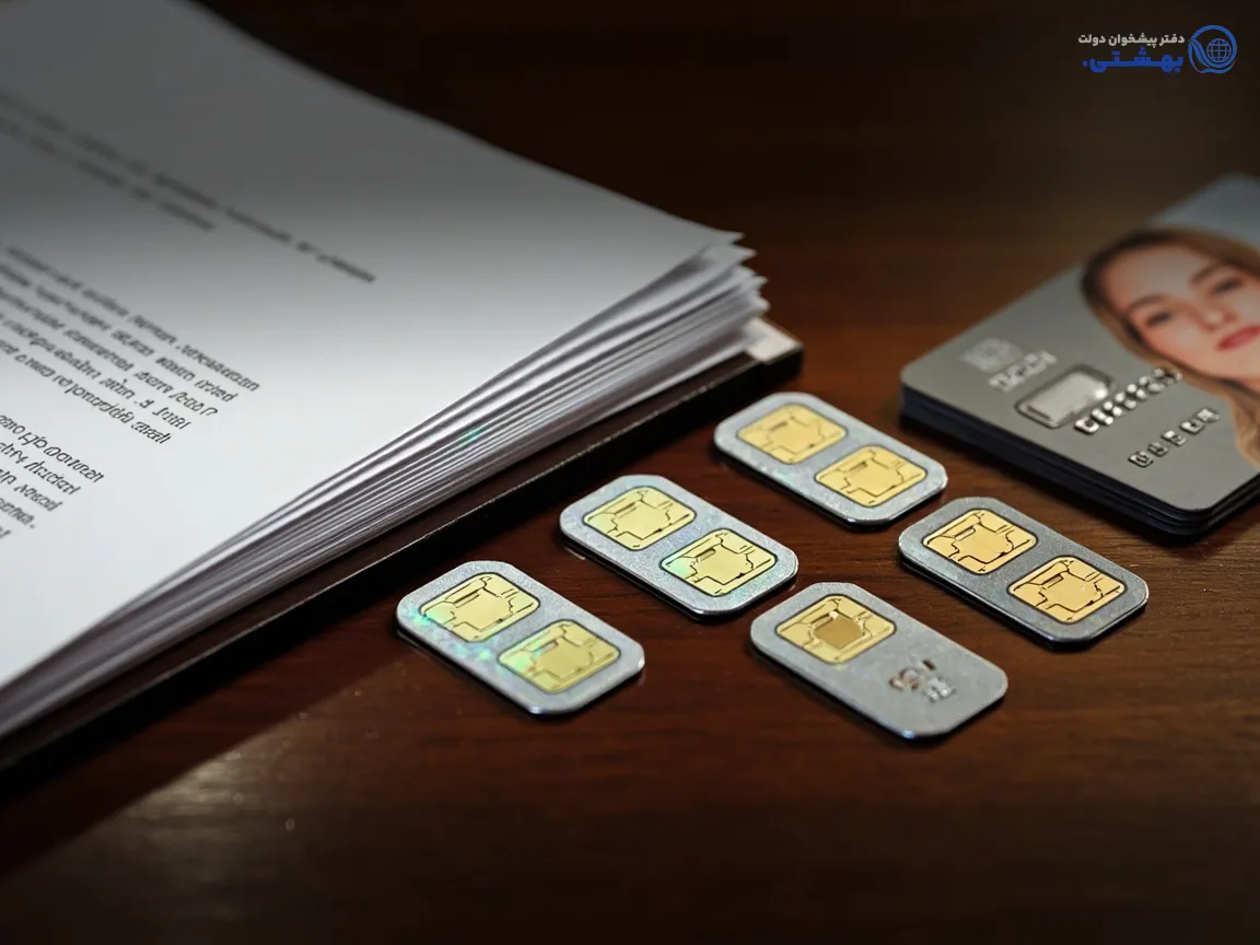 فرآیند شفاف دریافت وام سیم کارت ۹۱۲
