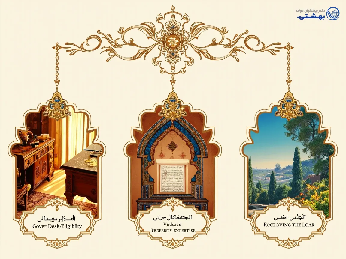 مراحل دریافت وام مسکن با سند ملکی