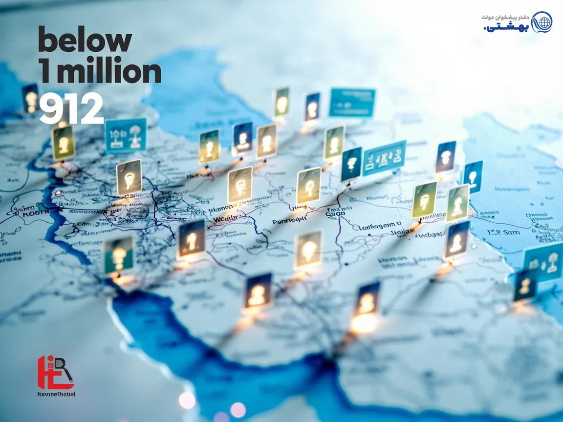 نقشه ایران و جستجوی آنلاین خط ۹۱۲ ارزان