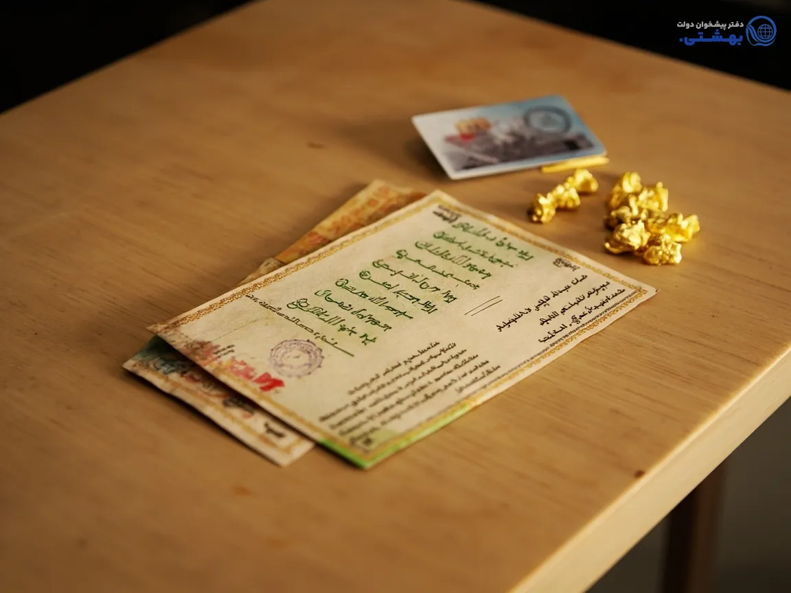 مدارک ساده برای وام طلا بانک رسالت