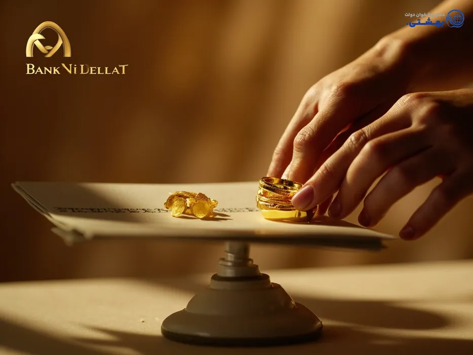 دریافت نقدینگی با پشتوانه طلای شما از بانک رسالت