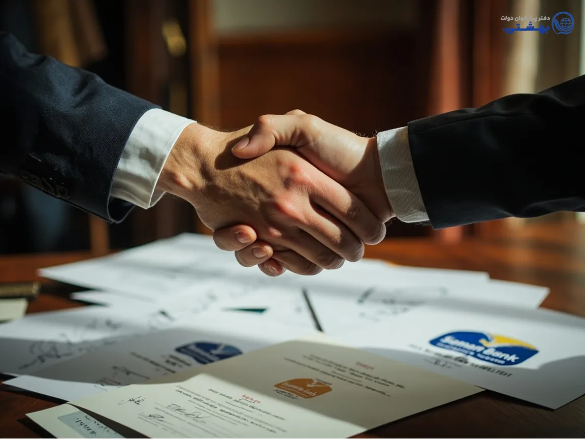 توافق بین مشتری و بانک بر سر تسهیلات سند ملکی