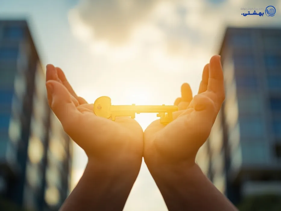 کلید خانه طلایی نماد امید به دریافت وام ودیعه مسکن برای مستاجران