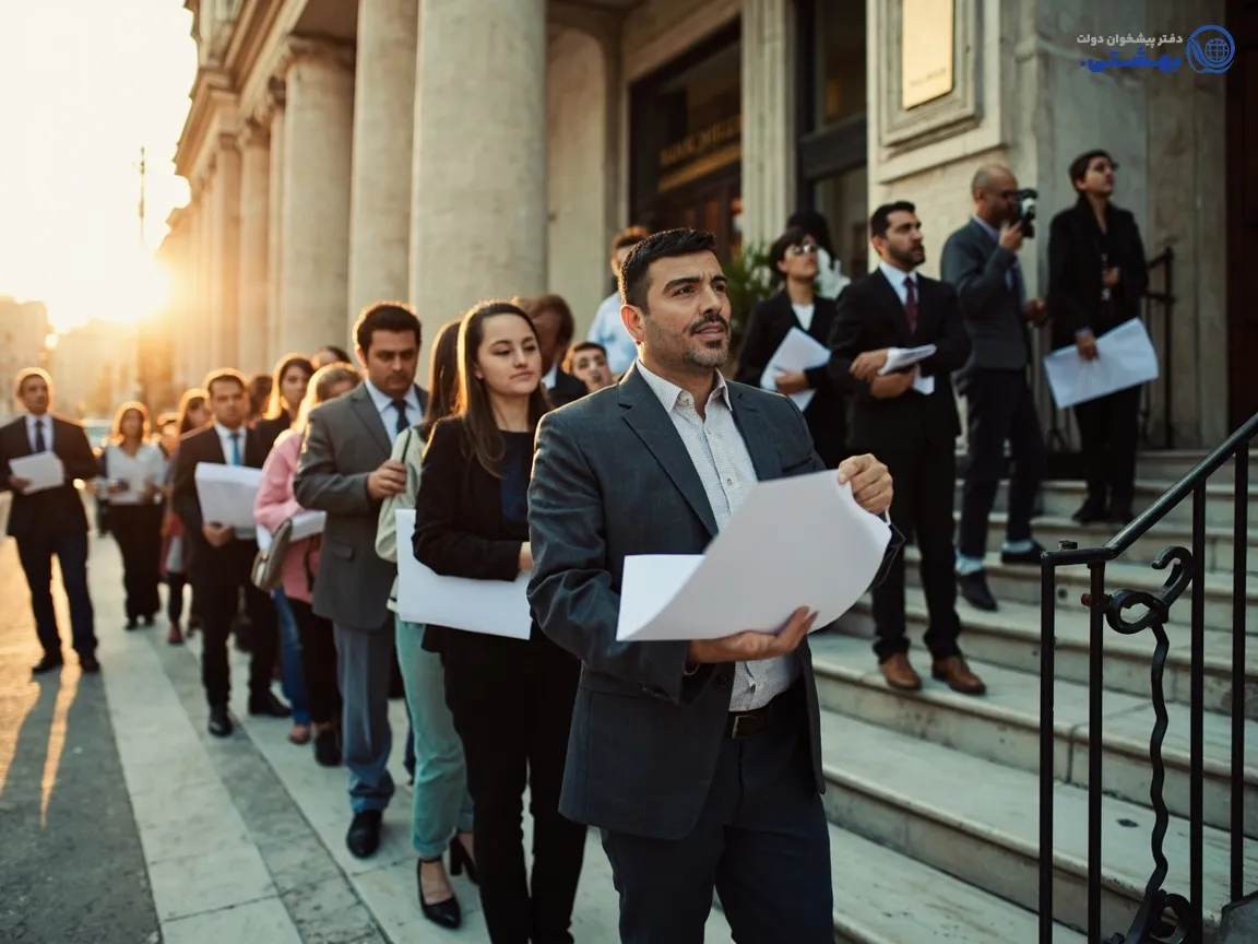 مراحل دریافت وام بانک ملی توسط متقاضیان