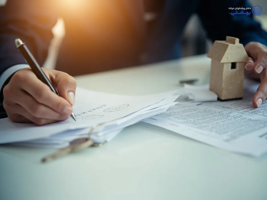 امضای قرارداد تسهیلات وام بانک شهر با وثیقه سند ملکی