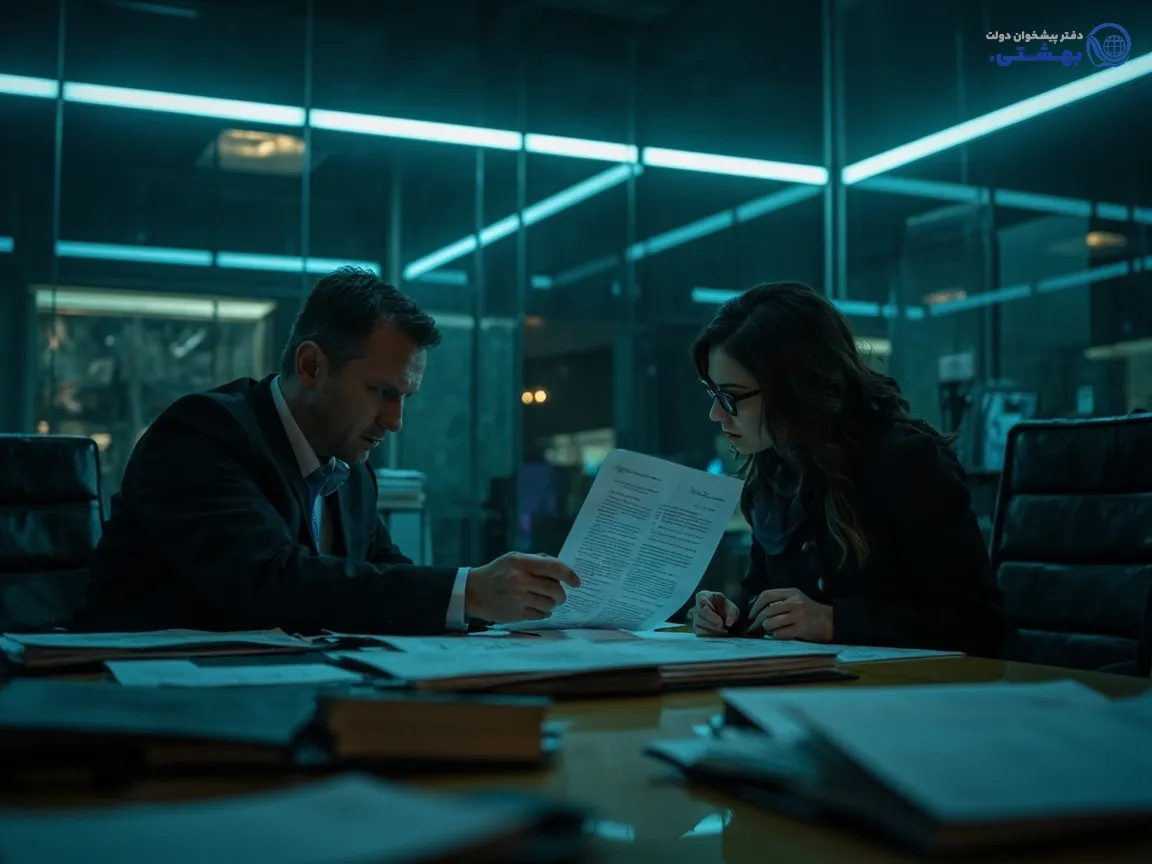 بررسی حقوقی قرارداد ترهین ملک جهت وام بانکی در دفتر