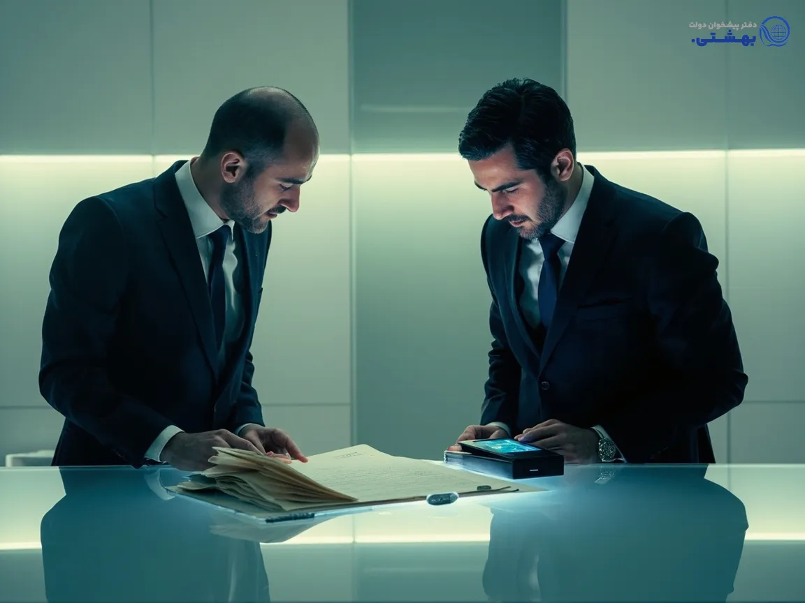 انتخاب بین وام سند ملکی و وام سیم کارت ۹۱۲ در دفتر پیشخوان دولت