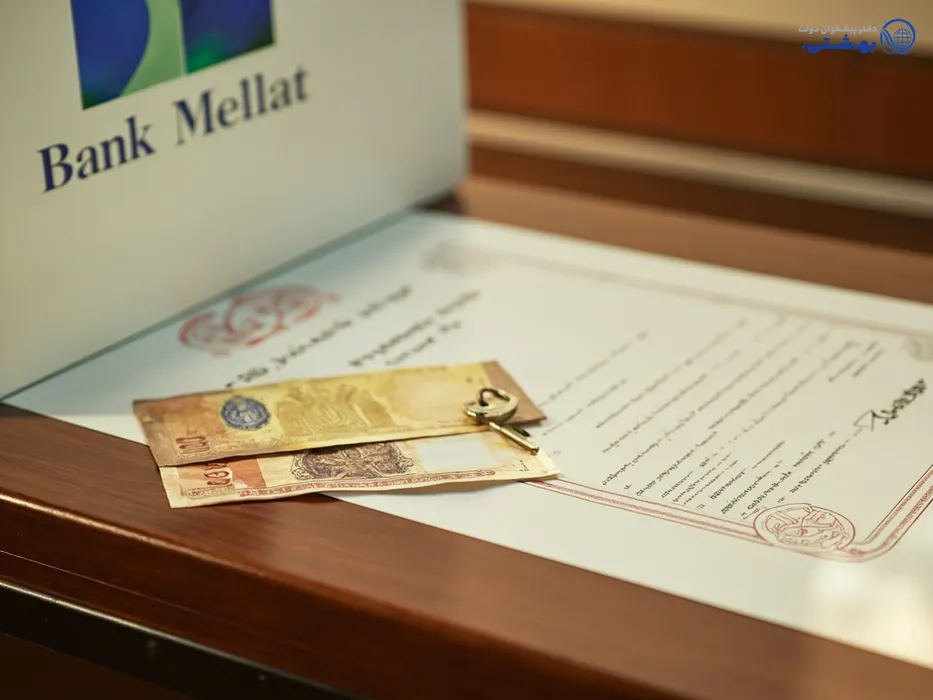 سند ملکی به عنوان وثیقه وام ۲۰۰ میلیونی بانک ملت