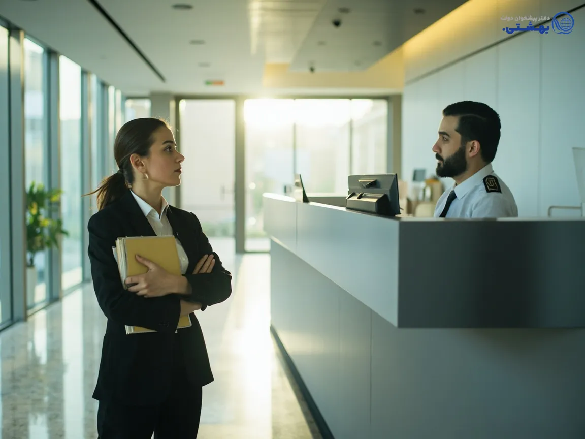 مراجعه برای ثبت درخواست وام بانکی در دفتر پیشخوان دولت