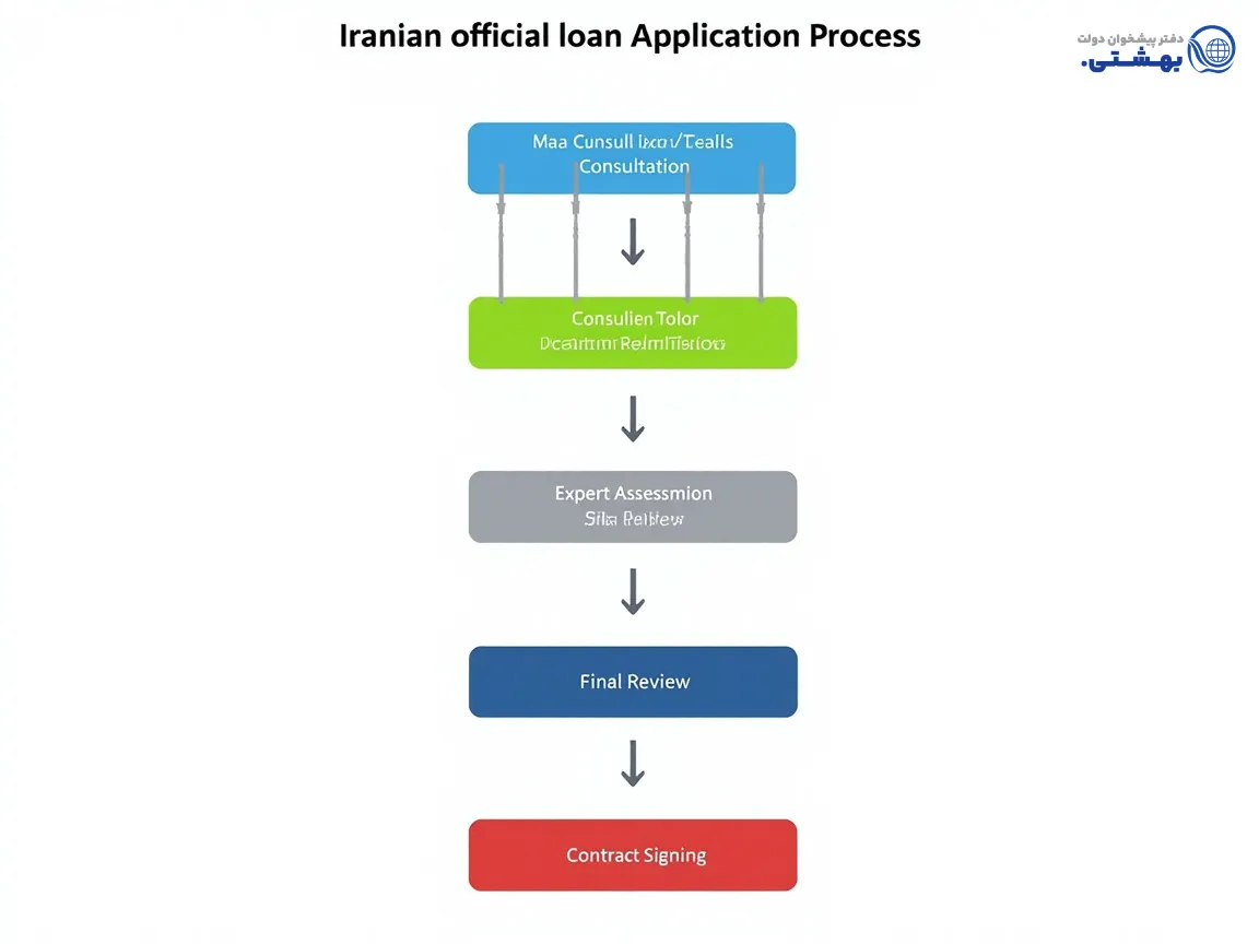 فرآیند ثبت‌نام وام سند ملکی بانک دی