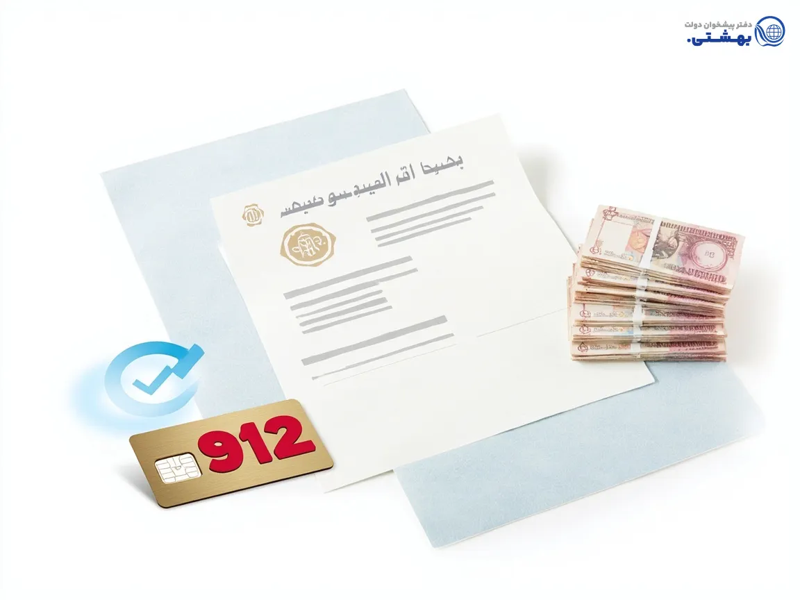 مقایسه تصویری وام سند ملکی و وام سیم کارت 912