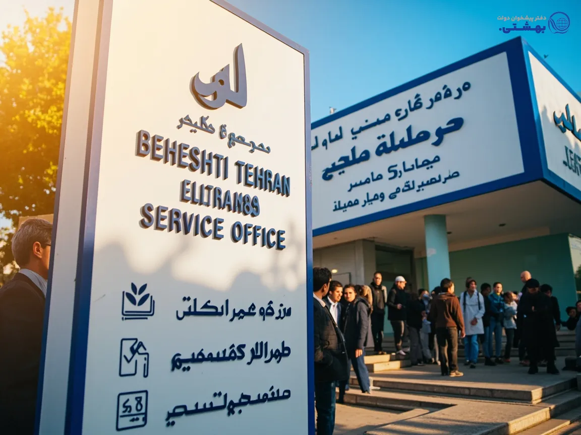 دریافت امن وام سیم کارت در دفتر پیشخوان بهشتی تهران