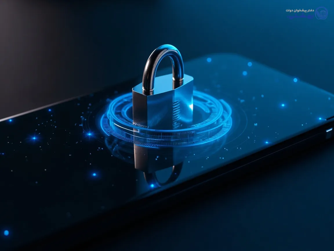 نماد امنیت در اپلیکیشن وام موبایل ایران