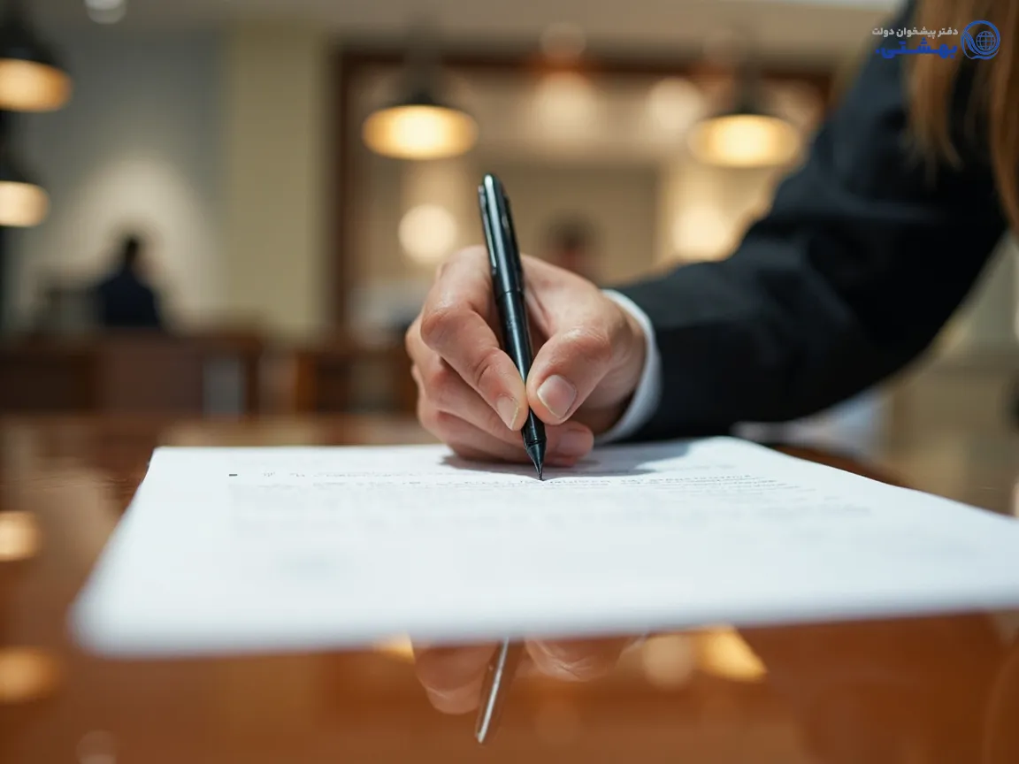 امضای اوراق وام ملکی، آماده‌سازی مدارک بانکی